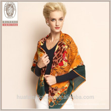 Echarpes en laine de fournisseur de haute qualité Vente en gros manteau Pashmina au pur kashmir